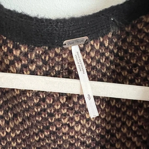 Free people animal print cardigan - Picture 4 of 8